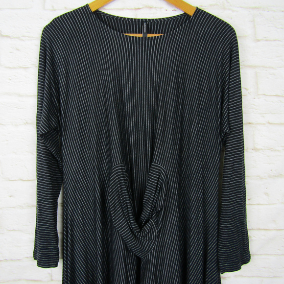 kedem sasson Long Sleeve Draped Tunic / Dress - Picture 3 of 7